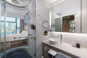 Lodgewood by Nina Hospitality | Mong Kok (Formerly Lodgewood by L'hotel Mongkok Hong Kong) - Salle de bain