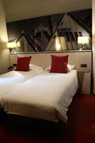 Hôtel Les Terrasses Poulard Le Mont-Saint-Michel - Vue de la chambre