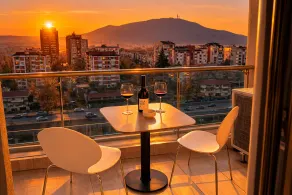 Capitоl Suites & Apartments - Ausblick vom Zimmer