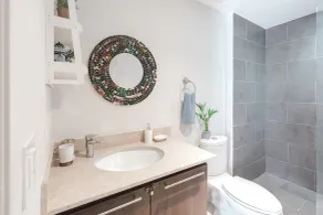Lovely Mountain View Apartment - Salle de bain