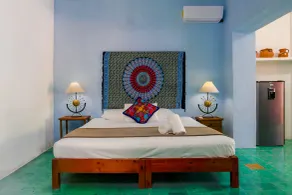 Casa del Solar Centro Cozumel - Wifi gratuito Fibra Óptica 200 Mbps - Habitación