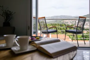 California Apartments - Ausblick vom Zimmer