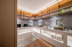 Echeng Hotel Hezhou Shizheng Square - Ristorante