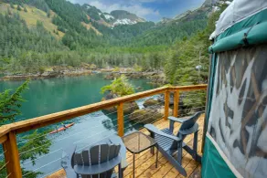 Orca Island Cabins - Vue de la chambre