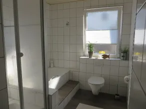 Appartamento con barbecue e terrazza | Vista sul giardino - Bagno