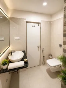 La Riviera Suites Hotel in Madhapur near HITEC City - Casa de banho