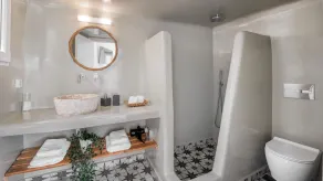 Dream Villa Santorini - Baño