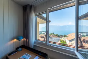 Châtonneyre Hotel & Restaurant - Vue de la chambre