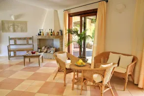 Porto Giunco Residence - Sitzecke in der Lobby
