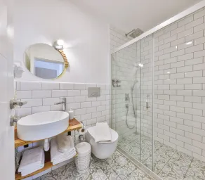 Dantel Pansiyon Kaş - Bathroom