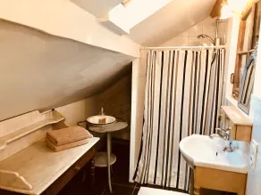 Chambres d'Hôtes de la Vallée Javot - Badeværelse