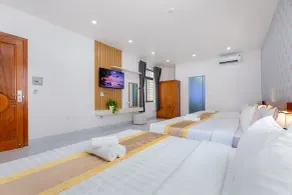 126 Vung Tau Pool Villa Back Beach From 4 To 12 Rooms Options - Vista do quarto
