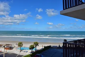 Nautilus Inn - Daytona Beach - Ausblick vom Zimmer