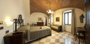Albergo La Corte Albertina - Ausblick vom Zimmer