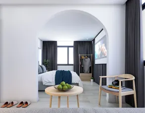Xiamen 12 Seaside Hotel - beach-adjacent about a 3-minute walk& English Service & luggage storage service & Freshly brewed Coffee & convenient payment & pick-up&drop-off service & 24-hour check-in & Exhibition&Conference Center & Huandao Road - Zimmer