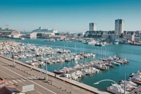Ambassadeur Hotel - Cherbourg Port de Plaisance - Vue de la chambre