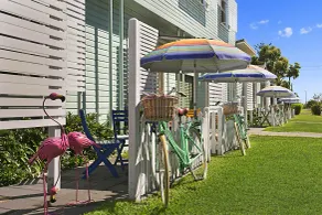 La Costa Beachside Motel - View from room