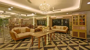 FlxHo Horizon ONE - Luxury Hotel & Residences Golf Course Road, 2 Min from 42-43 Metro Station - Reception