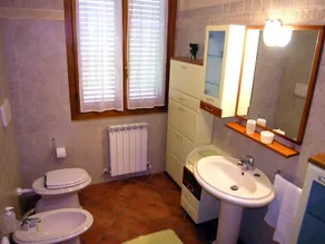 Villino Blu Urlaub in der Toskana 10+2 Personen - Badezimmer