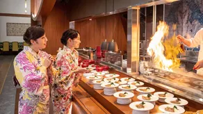 Ooedo Onsen Monogatari Amakusa Hotel Kameya - Restaurant