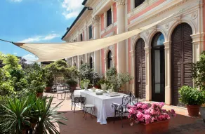 Arnaboldi Palace - Vue de la chambre