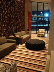 Flat em Hotel - Lobby sitting area