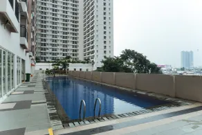 Simply Studio Room Apartment Margonda Residences 5 By Travelio - Pool
