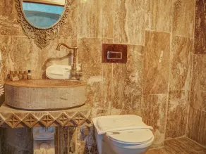 Mahperi Cappadocia Cave - Bathroom