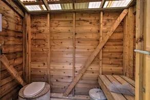 Fire Pit + Patio: Creekside Cabin in Eagle Rock! - Interiør