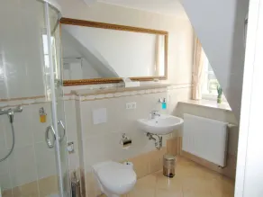 Hotel garni Schloss Grochwitz - Bathroom