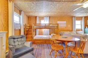 Hike, Ski & Golf: Water-view Lake Winola Retreat! - Interior