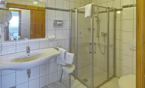 Ferienhaus Rheintalblick - Badeværelse