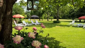 'La Maison Catalpa' French Farmhouse with Pool & Jaccuzi - Vista dalla camera