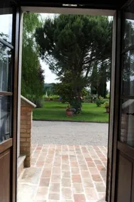 Podere Casenove - Vue de la chambre