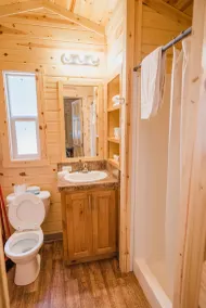 Tahoe Valley Campground - Baño