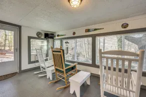 Gazebo, Fire Pit! Woodsy Cabin By Black Rock Mtn - Interiör
