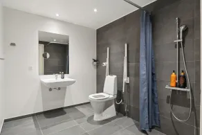 Hotel Fyrtøjet - We give less You save more - Badeværelse