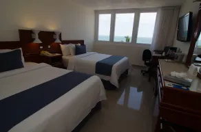 Hotel Hostal de Cortés - Vue de la chambre