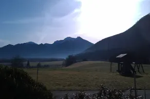 Familienorientiertes charmantes Apartment mit Terrasse, Grill und Garten | Gartenblick - Ausblick vom Zimmer