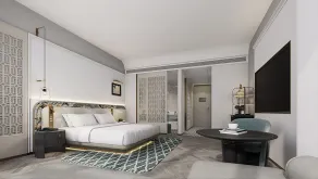 Guangzhou Panyu Wanbo Elegant Hotel - Free Shuttle Bus During the Canton Fair - Habitación