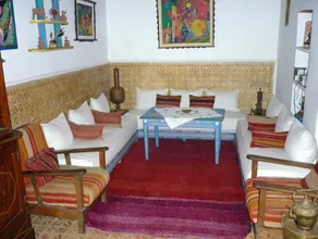 Riad Dar Latifa - Lounge i lobbyen