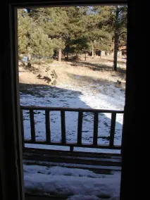 Renegade Log Cabin - Vue de la chambre