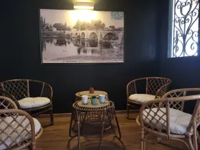 GÎTE LE GEVOT - Siddeområde i lobbyen