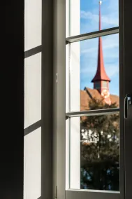 Hotel Goldener Stern - Self check-in - Vue de la chambre