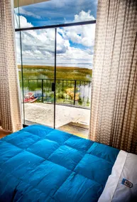 Yacht Lago Titicaca - Vue de la chambre