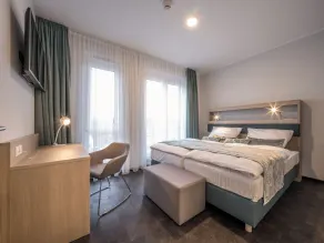 RS-HOTEL - smart & modern Hotel Apartments - Chambre