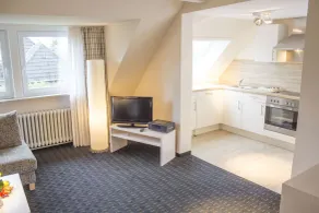 Spacieux appartement avec terrasse et jardin - Chambre