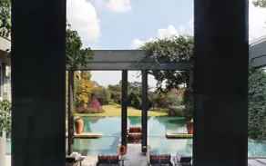 Saxon Hotel, Villas & Spa - View from room