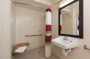 Red Roof Inn Washington, PA - Salle de bain