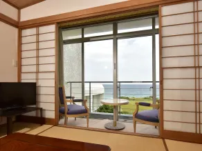 Shimoda Prince Hotel - Ausblick vom Zimmer